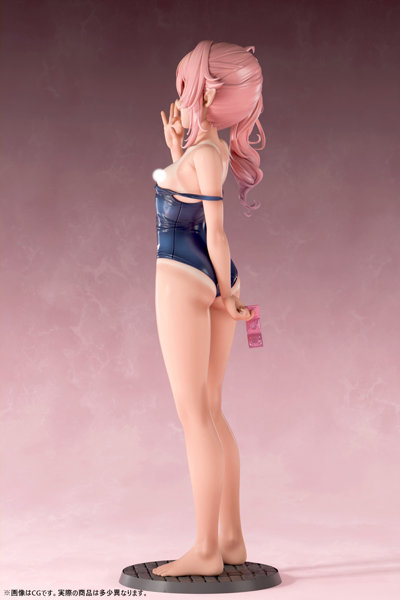 肉感少女 スク水日焼けのちっぱいエルフ ミーナ 1/5スケール塗装済み完成品フィギュア 画像5