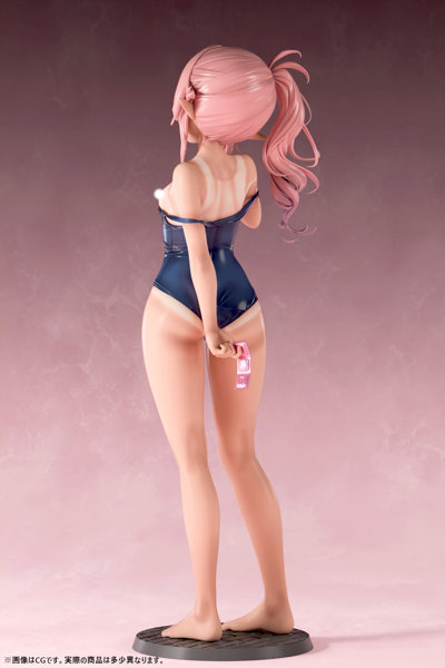肉感少女 スク水日焼けのちっぱいエルフ ミーナ 1/5スケール塗装済み完成品フィギュア 画像6