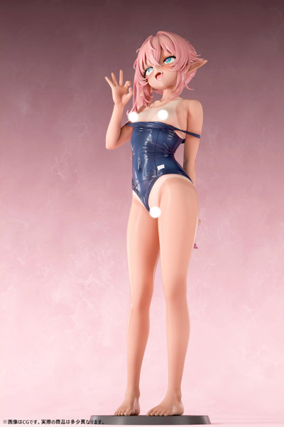 肉感少女 スク水日焼けのちっぱいエルフ ミーナ 1/5スケール塗装済み完成品フィギュア 画像14