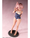 肉感少女 スク水日焼けのちっぱいエルフ ミーナ 1/5スケール塗装済み完成品フィギュア