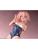 肉感少女 スク水日焼けのちっぱいエルフ ミーナ 1/5スケール塗装済み完成品フィギュア