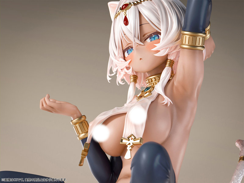 【再販】肉感少女 褐色猫娘 マウ 1/4スケール塗装済み完成品フィギュア 画像20