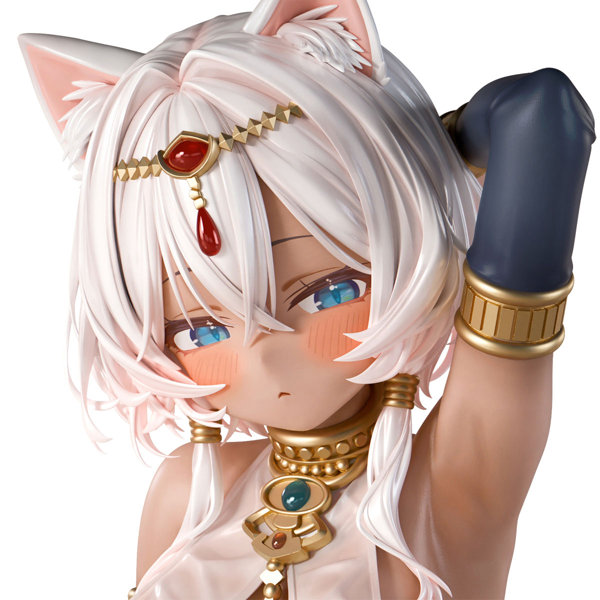 【再販】肉感少女 褐色猫娘 マウ 1/4スケール塗装済み完成品フィギュア 画像27