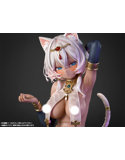 【再販】肉感少女 褐色猫娘 マウ 1/4スケール塗装済み完成品フィギュア