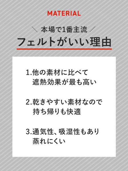 FANZAフェルトサウナハット 画像4