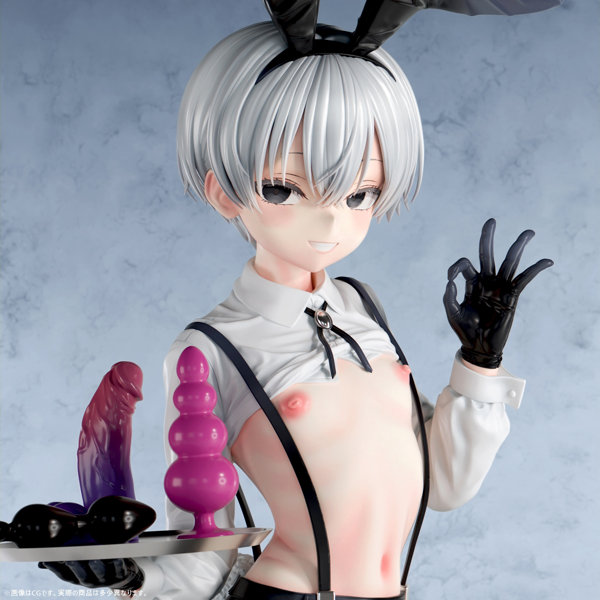 肉感美少年 玩具屋さんの看板バニー 朔夜 1/6スケール塗装済み完成品フィギュア 画像11