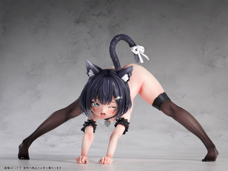 肉感少女 メスガキ猫の発情期 あずき 【再販】1/4スケール塗装済み完成品フィギュア 画像9