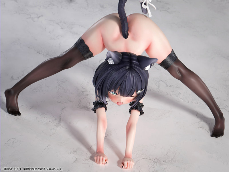 肉感少女 メスガキ猫の発情期 あずき 【再販】1/4スケール塗装済み完成品フィギュア 画像19