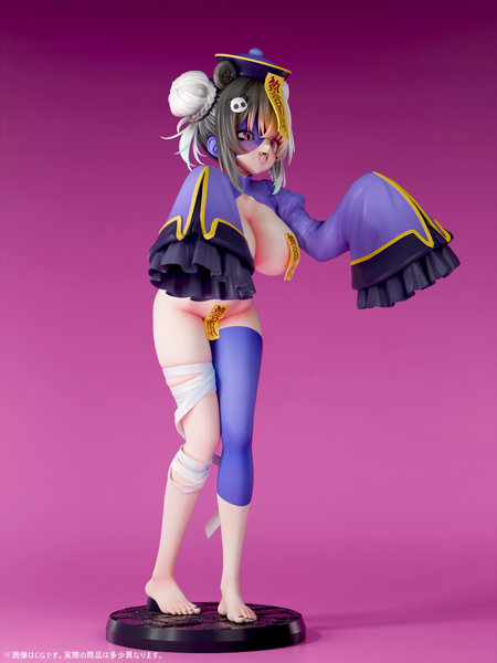 肉感少女 エロいおばけ図鑑 キョンシー マオシュン ツギハギver.1/5スケール塗装済み完成品フィギュア 画像10