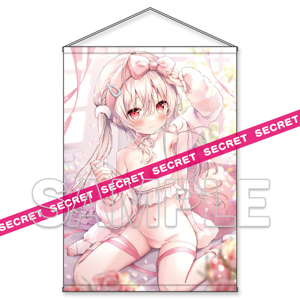 飴玉コン描き下ろし めいちゃんとドキドキおうちデート X-RATED タペストリー【B1】