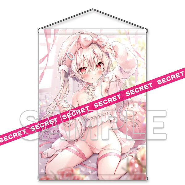 飴玉コン描き下ろし めいちゃんとドキドキおうちデート X-RATED タペストリー【B2】