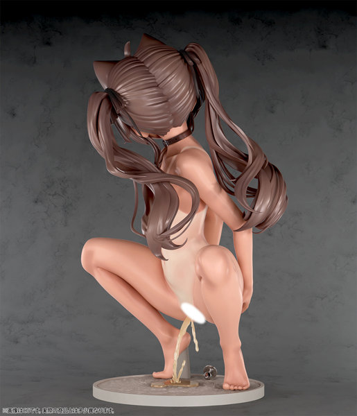 肉感少女 ちび猫娘 猫屋敷ちゃこ スク水日焼けver. 1/5スケール塗装済み完成品フィギュア 画像8