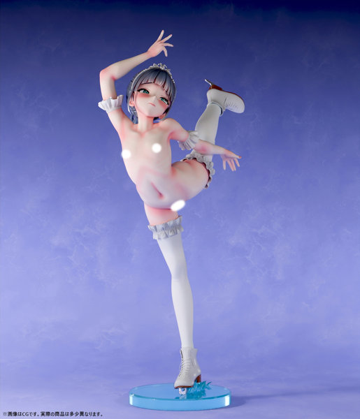 肉感少女 氷上のプリンセス 澄氷 世那 脱衣ver. 1/6スケール塗装済み完成品フィギュア 画像9