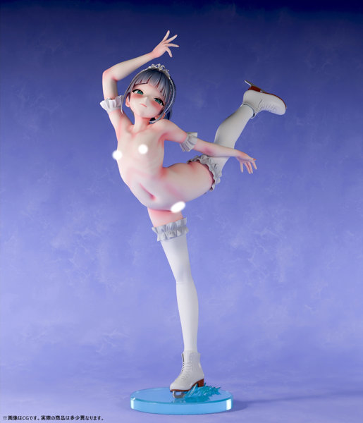 肉感少女 氷上のプリンセス 澄氷 世那 脱衣ver. 1/6スケール塗装済み完成品フィギュア 画像10
