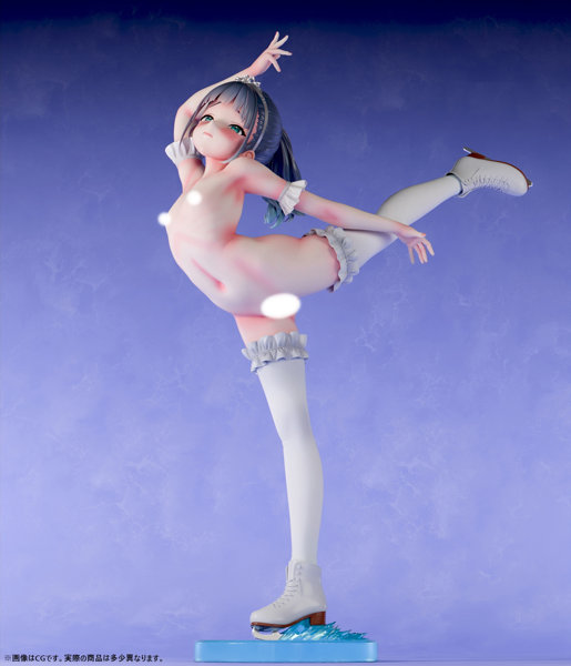 肉感少女 氷上のプリンセス 澄氷 世那 脱衣ver. 1/4スケール塗装済み完成品フィギュア 画像13