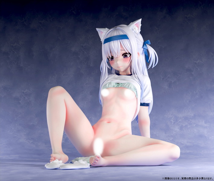 肉感少女 体育のあとで 月白みかん 1/6スケール塗装済み完成品フィギュア 画像3