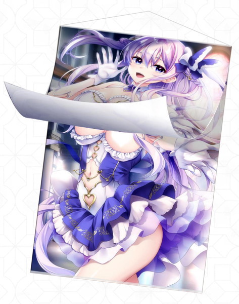【再販】【受注限定生産】なのたろ先生描き下ろし 旭光のマリアージュ めくれるリアB2タペストリー 画像2