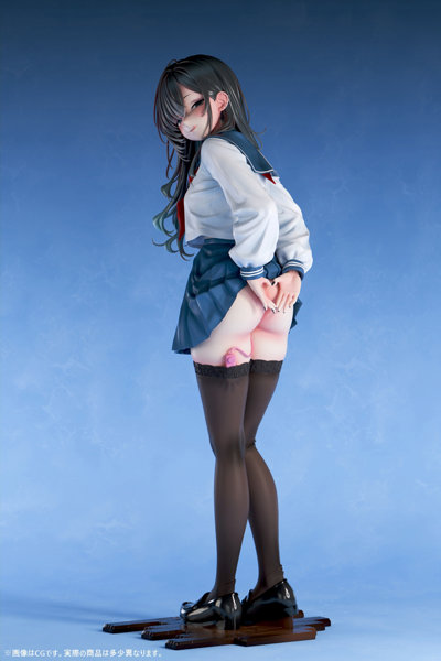 肉感少女 #裏垢女子 黒星ゆに 1/6スケール塗装済み完成品フィギュア 画像2