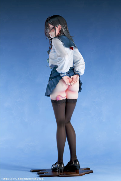 肉感少女 #裏垢女子 黒星ゆに 1/6スケール塗装済み完成品フィギュア 画像3