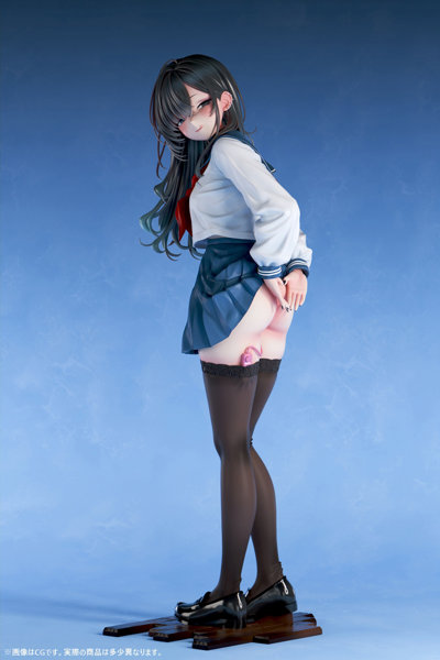 肉感少女 #裏垢女子 黒星ゆに 1/6スケール塗装済み完成品フィギュア 画像10