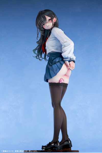 肉感少女 #裏垢女子 黒星ゆに 1/6スケール塗装済み完成品フィギュア 画像14