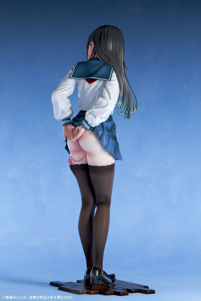 肉感少女 #裏垢女子 黒星ゆに 1/4スケール塗装済み完成品フィギュア 画像5
