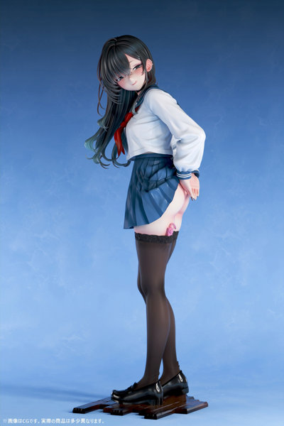 肉感少女 #裏垢女子 黒星ゆに 1/4スケール塗装済み完成品フィギュア 画像9