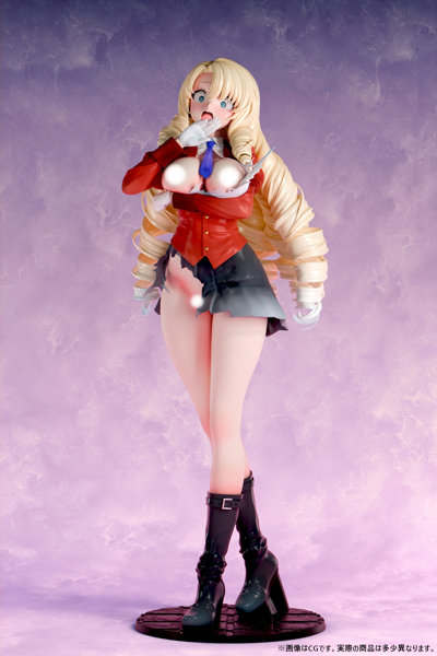 肉感少女 異世界アカデミアのご令嬢 エリザベート・F・ローゼンブルク 制服破裂ver.1/6スケール塗装済み完成品フィギュア 画像4