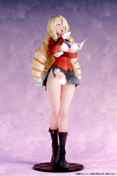 肉感少女 異世界アカデミアのご令嬢 エリザベート・F・ローゼンブルク 制服破裂ver.1/6スケール塗装済み完成品フィギュア 画像10
