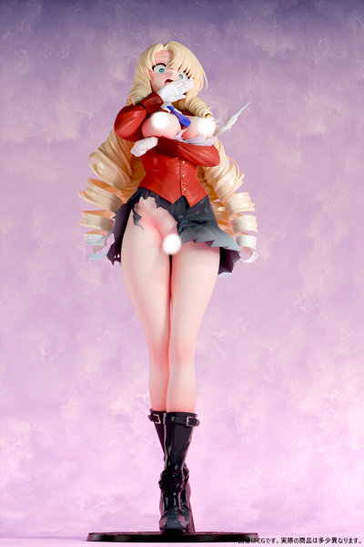肉感少女 異世界アカデミアのご令嬢 エリザベート・F・ローゼンブルク 制服破裂ver.1/6スケール塗装済み完成品フィギュア 画像13