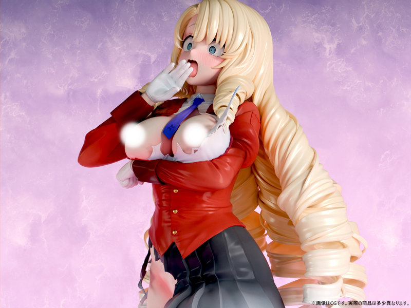 肉感少女 異世界アカデミアのご令嬢 エリザベート・F・ローゼンブルク 制服破裂ver.1/6スケール塗装済み完成品フィギュア 画像18