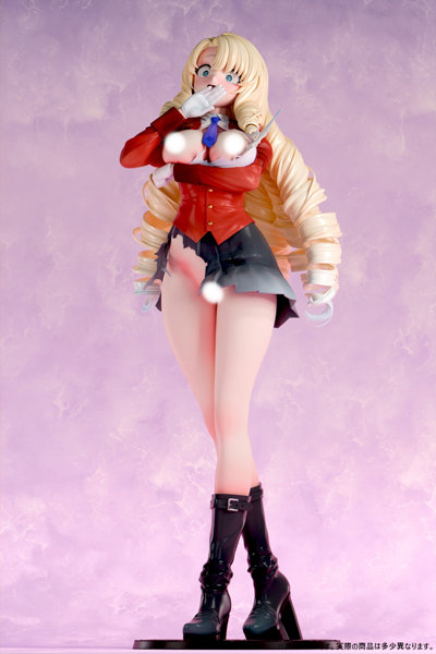 肉感少女 異世界アカデミアのご令嬢 エリザベート・F・ローゼンブルク 制服破裂ver.1/4スケール塗装済み完成品フィギュア 画像14