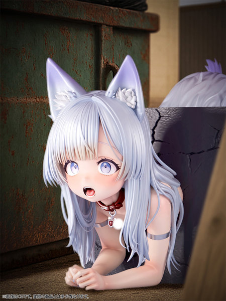 肉感少女 壁尻 ちび狐娘 こまち 1/5スケール塗装済み完成品フィギュア 画像1