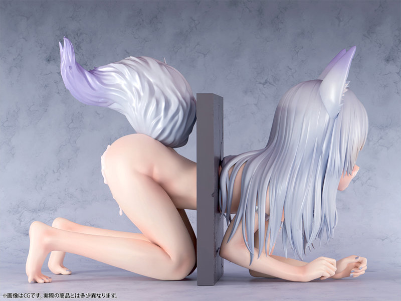 肉感少女 壁尻 ちび狐娘 こまち 1/5スケール塗装済み完成品フィギュア 画像8