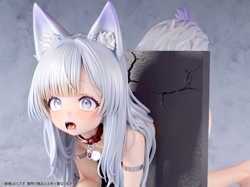 肉感少女 壁尻 ちび狐娘 こまち 1/5スケール塗装済み完成品フィギュア 画像11