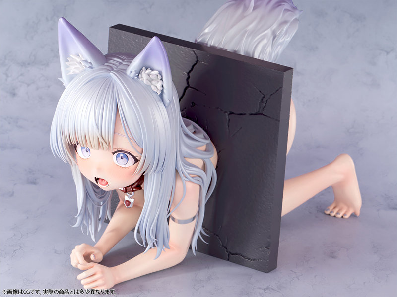 肉感少女 壁尻 ちび狐娘 こまち 1/5スケール塗装済み完成品フィギュア 画像12