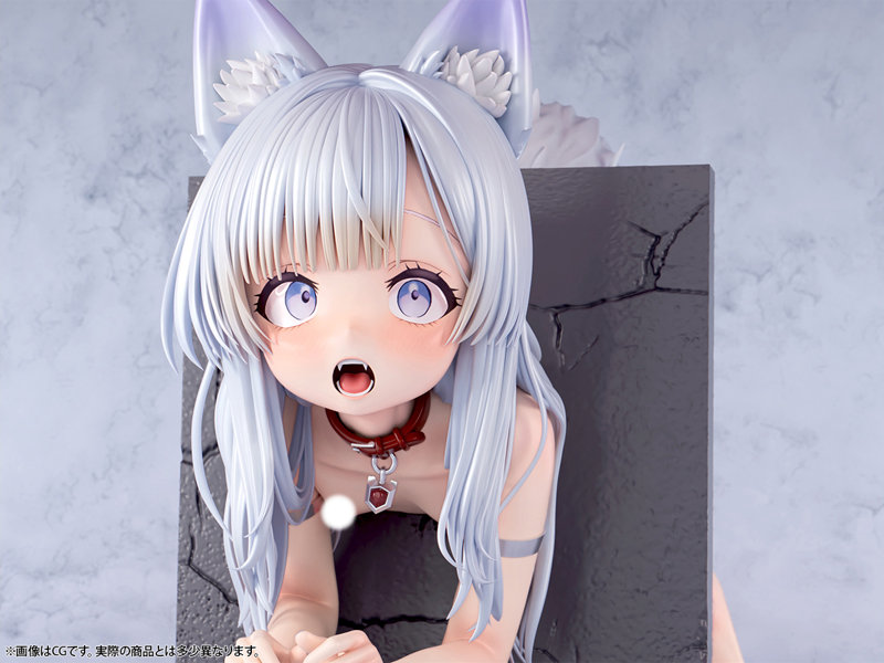 肉感少女 壁尻 ちび狐娘 こまち 1/5スケール塗装済み完成品フィギュア 画像15
