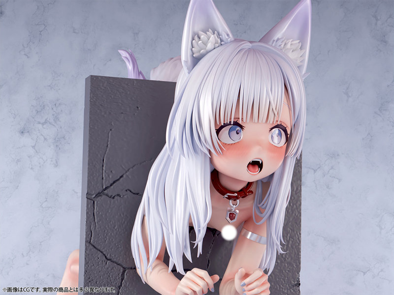 肉感少女 壁尻 ちび狐娘 こまち 1/5スケール塗装済み完成品フィギュア 画像18
