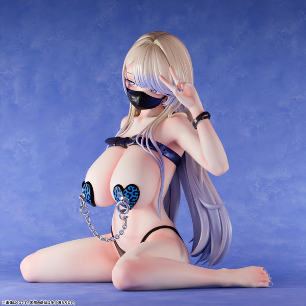 肉感少女 黒マスクギャルちゃん 鴉宮らいな 1/5スケール塗装済み完成品フィギュア 画像5