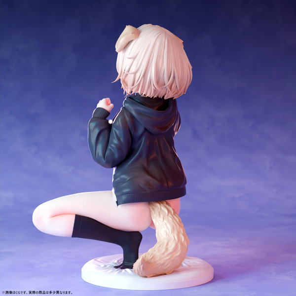肉感少女 ちび犬娘 犬飼いちる 1/5スケール塗装済み完成品フィギュア 画像6