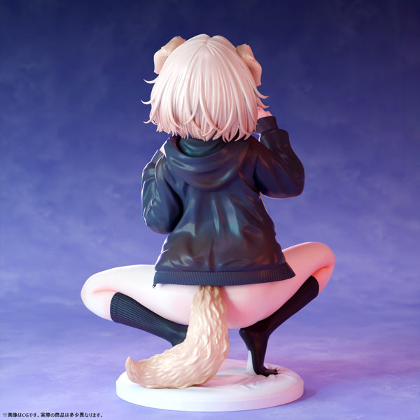肉感少女 ちび犬娘 犬飼いちる 1/5スケール塗装済み完成品フィギュア 画像7