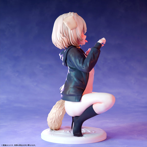 肉感少女 ちび犬娘 犬飼いちる 1/5スケール塗装済み完成品フィギュア 画像8