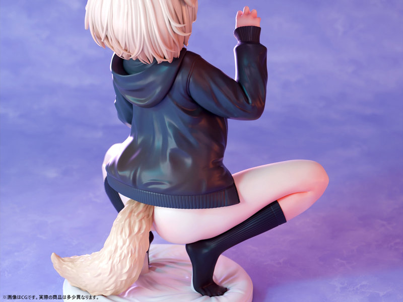 肉感少女 ちび犬娘 犬飼いちる 1/5スケール塗装済み完成品フィギュア 画像16