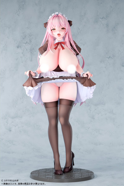 カノラユ「ご奉仕メイドの清瀬めぐみさん」えちえちver. 1/5スケール塗装済み完成品フィギュア 画像3