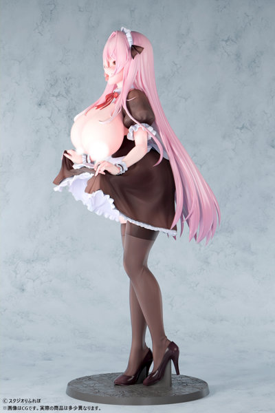 カノラユ「ご奉仕メイドの清瀬めぐみさん」えちえちver. 1/5スケール塗装済み完成品フィギュア 画像6