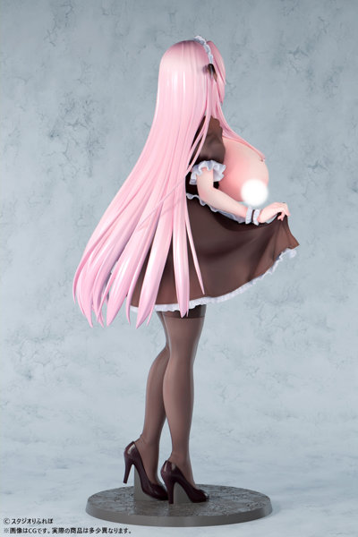 カノラユ「ご奉仕メイドの清瀬めぐみさん」えちえちver. 1/5スケール塗装済み完成品フィギュア 画像9