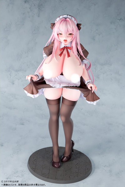カノラユ「ご奉仕メイドの清瀬めぐみさん」えちえちver. 1/5スケール塗装済み完成品フィギュア 画像13