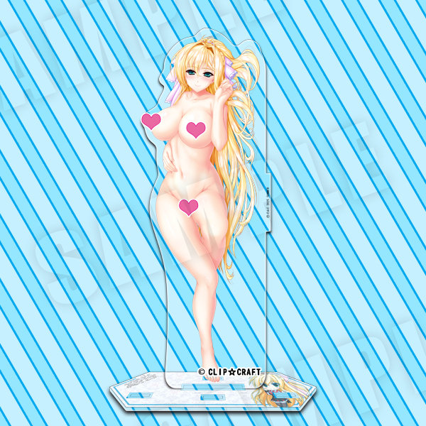 【受注限定生産】ユニオリ アクリルピローライズフィギュア 〜ユリナ 添い寝ver.b