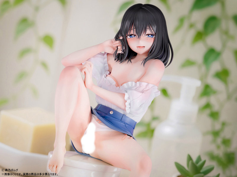 森乃ばんび「初心者女装男子♂のなおちゃん」 1/5スケール塗装済み完成品フィギュア 画像1