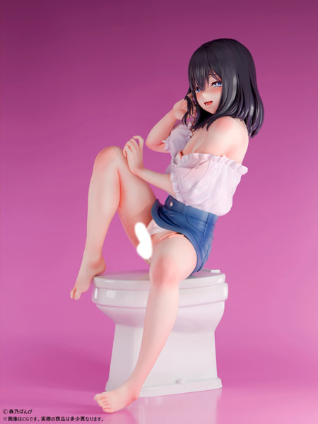 森乃ばんび「初心者女装男子♂のなおちゃん」 1/5スケール塗装済み完成品フィギュア 画像6